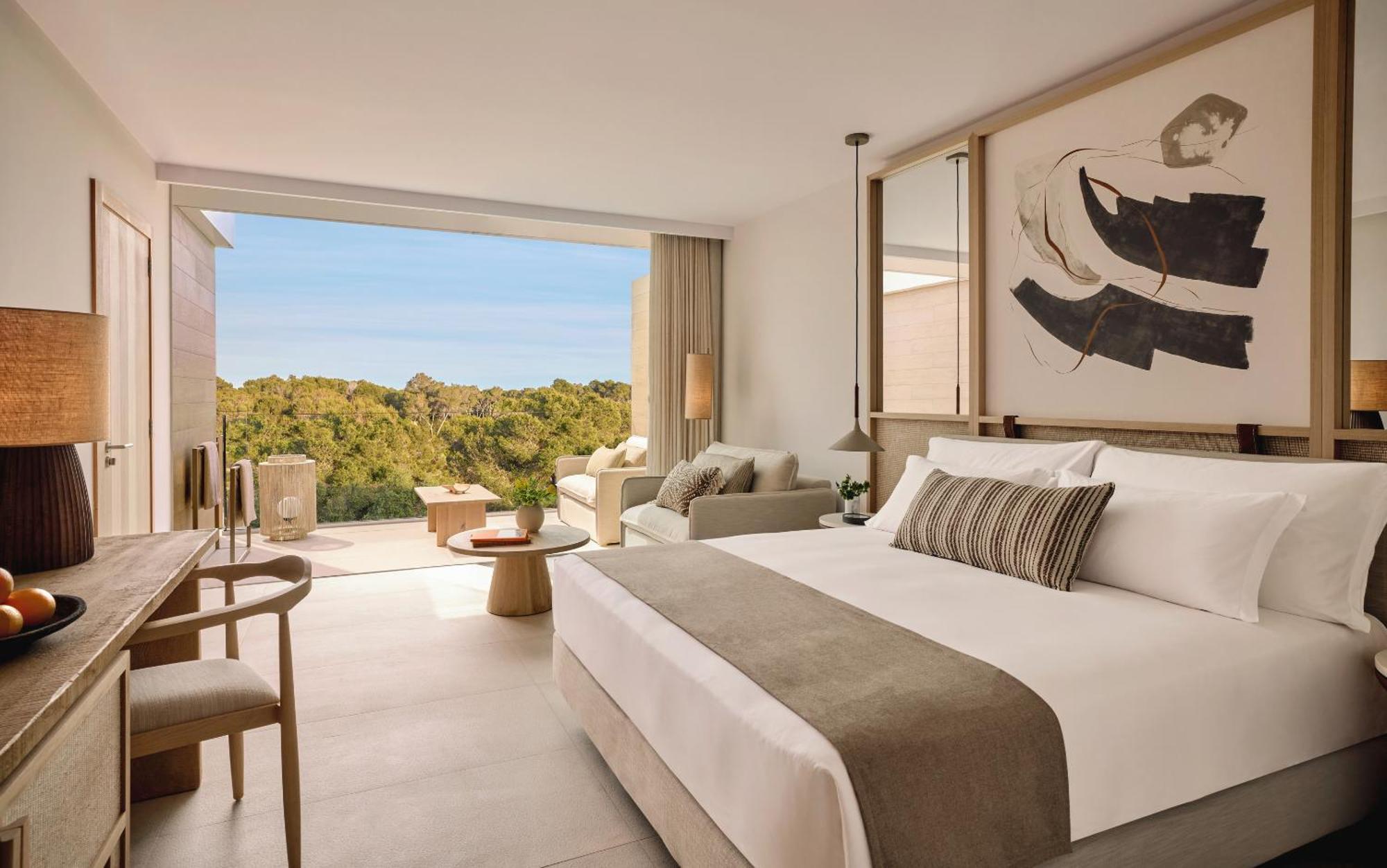 Habitación Familiar con vistas al jardín