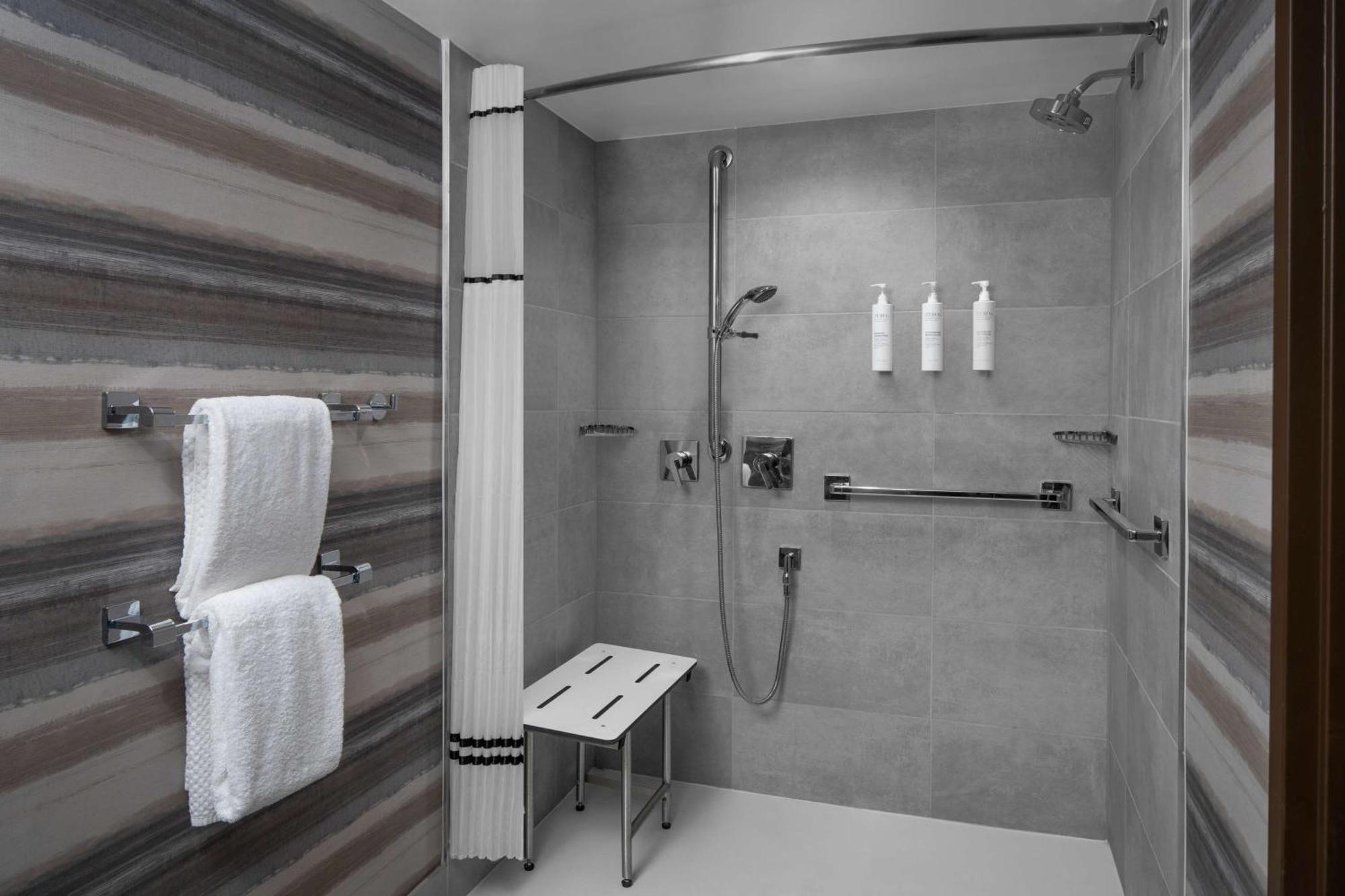 King Suite Roll Shower Mobility Hearing Access