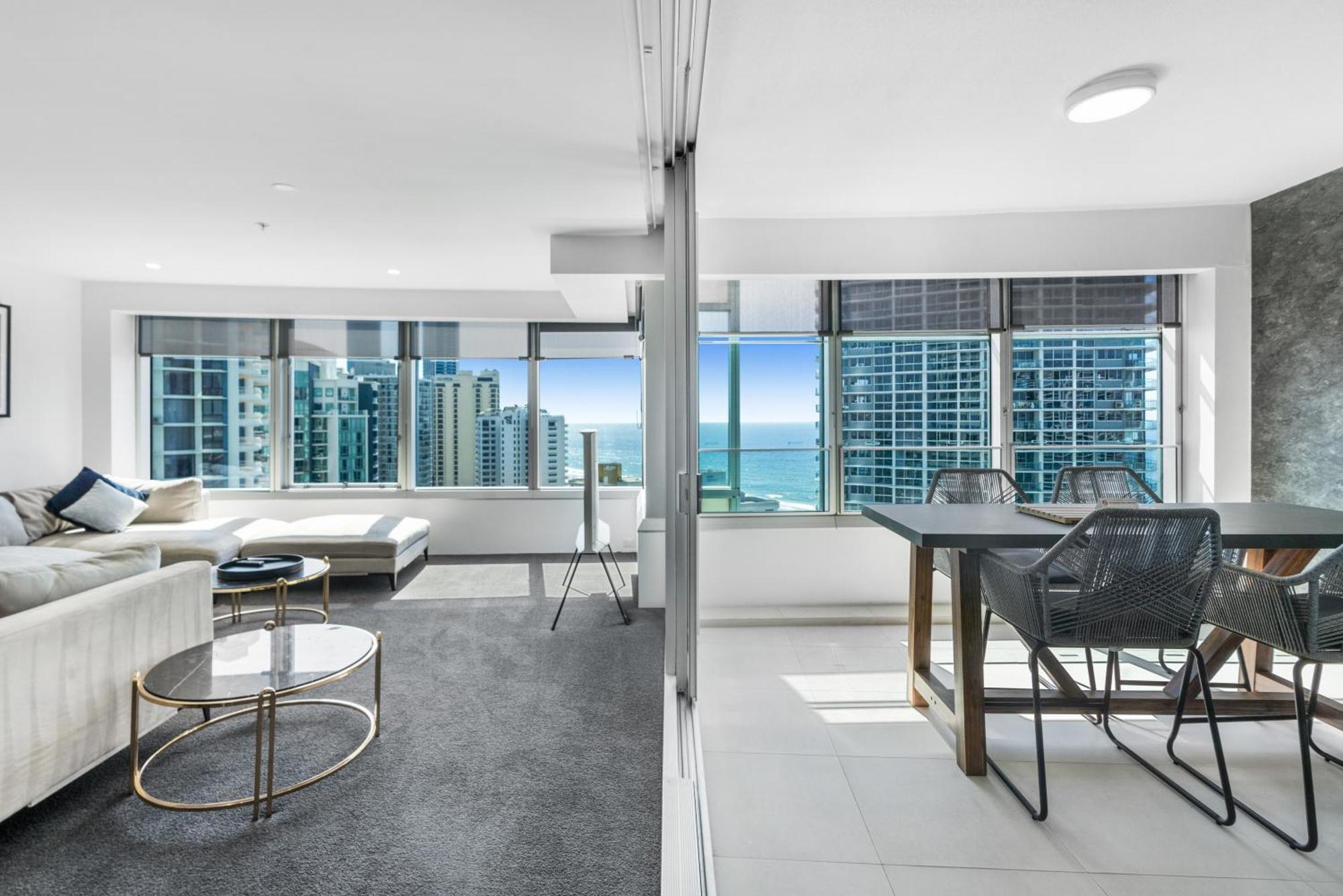 Appartement met 1 Slaapkamer, Spabad en Uitzicht op de Oceaan