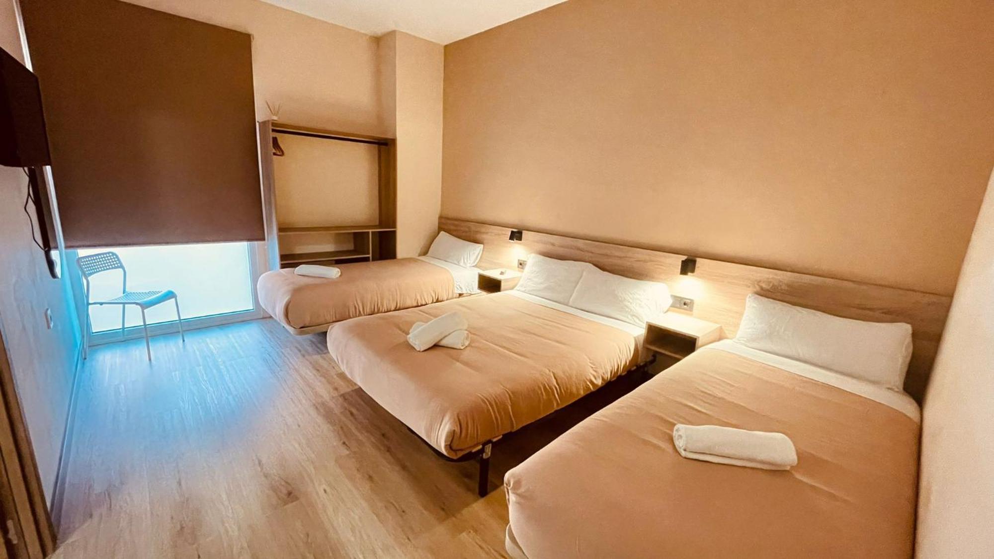 Habitación Triple adaptada para personas con movilidad reducida
