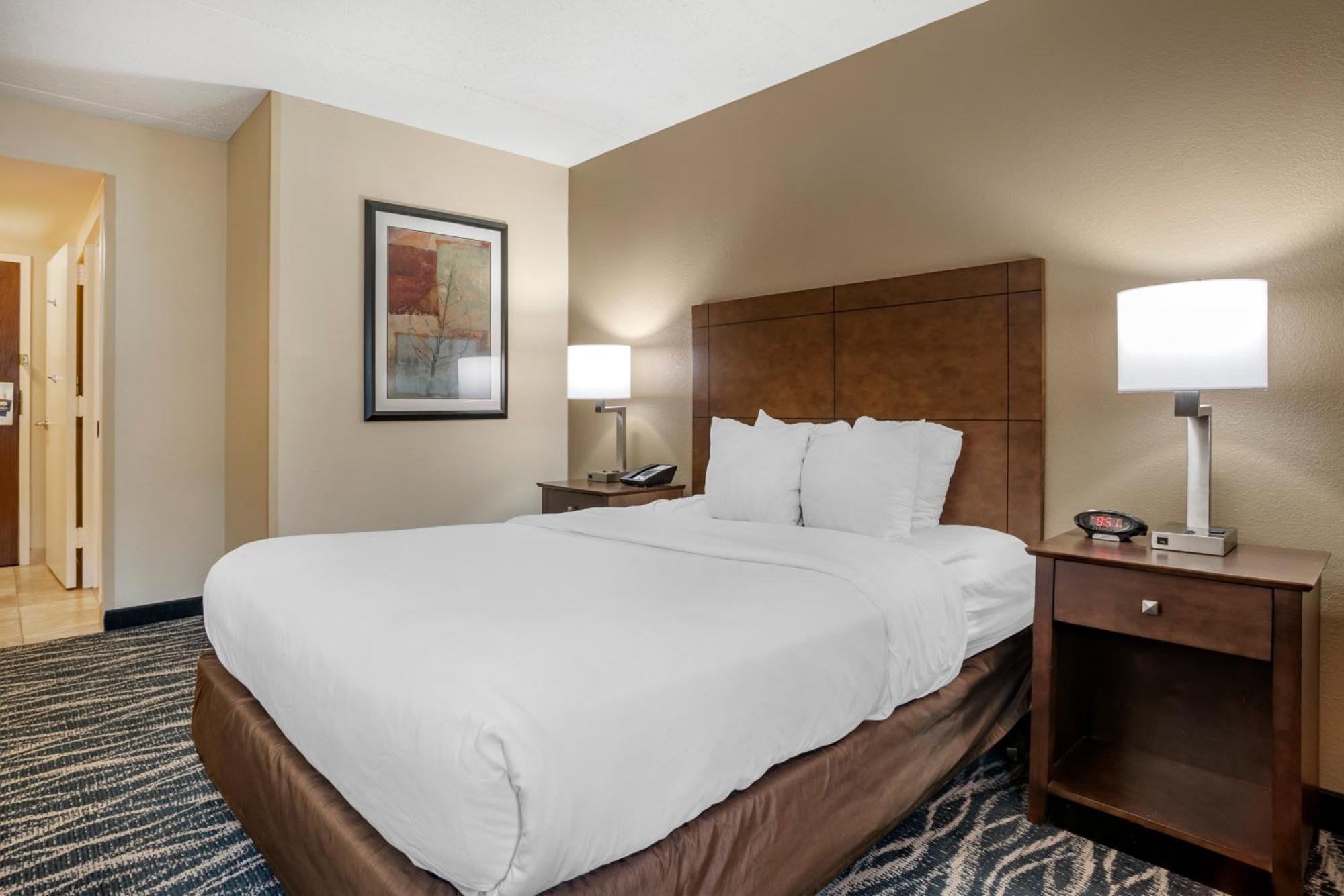 Queen Room with Roll-In Shower - Accessible/Non-Smoking