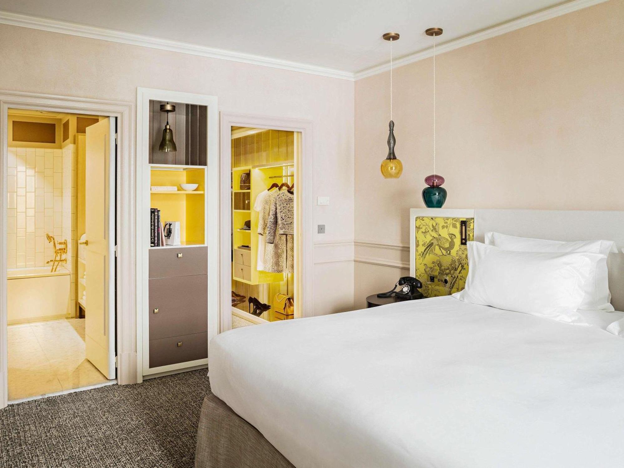 Suite Prestige con sofá cama, salón independiente y vistas al bulevar o a la calle Scribe - 1 cama extragrande