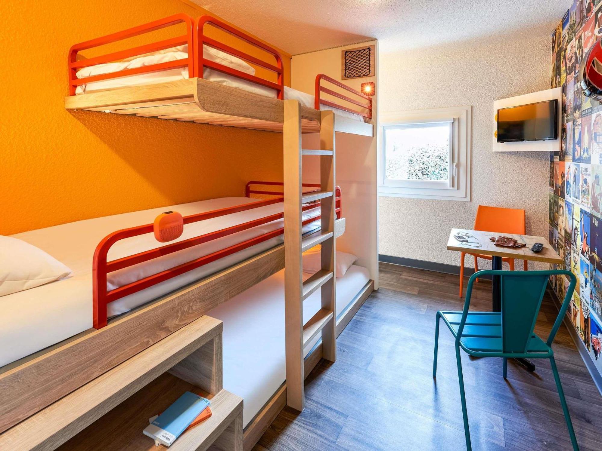 Bed in 6-Bed Male Dormitory Room