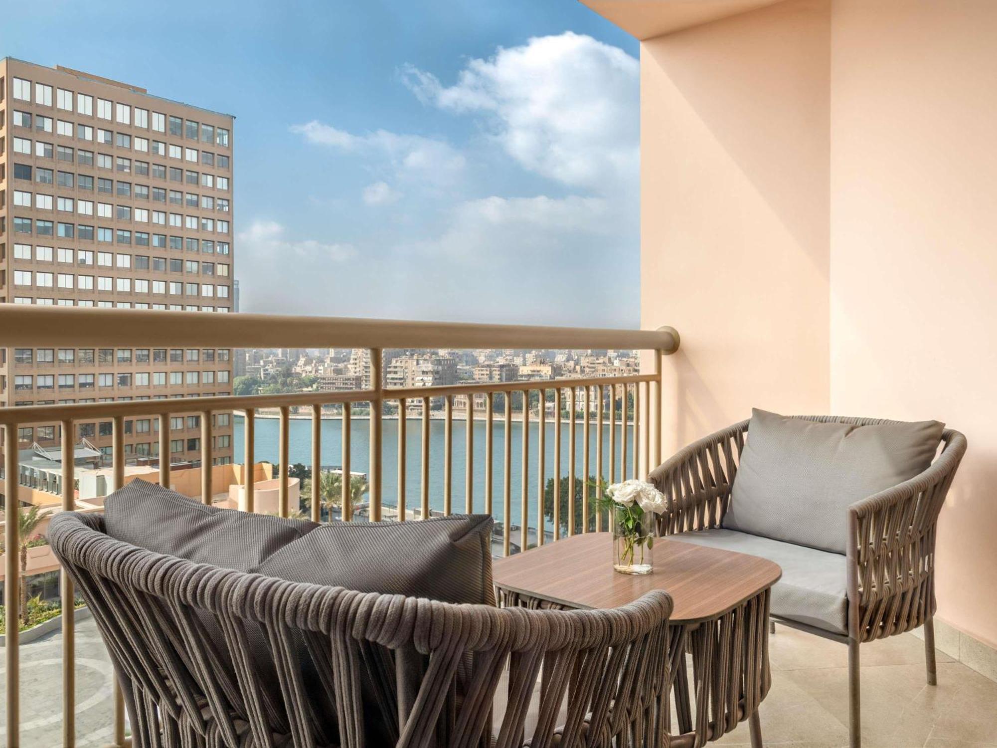 Deluxe Double Room Two Double Beds Nile View