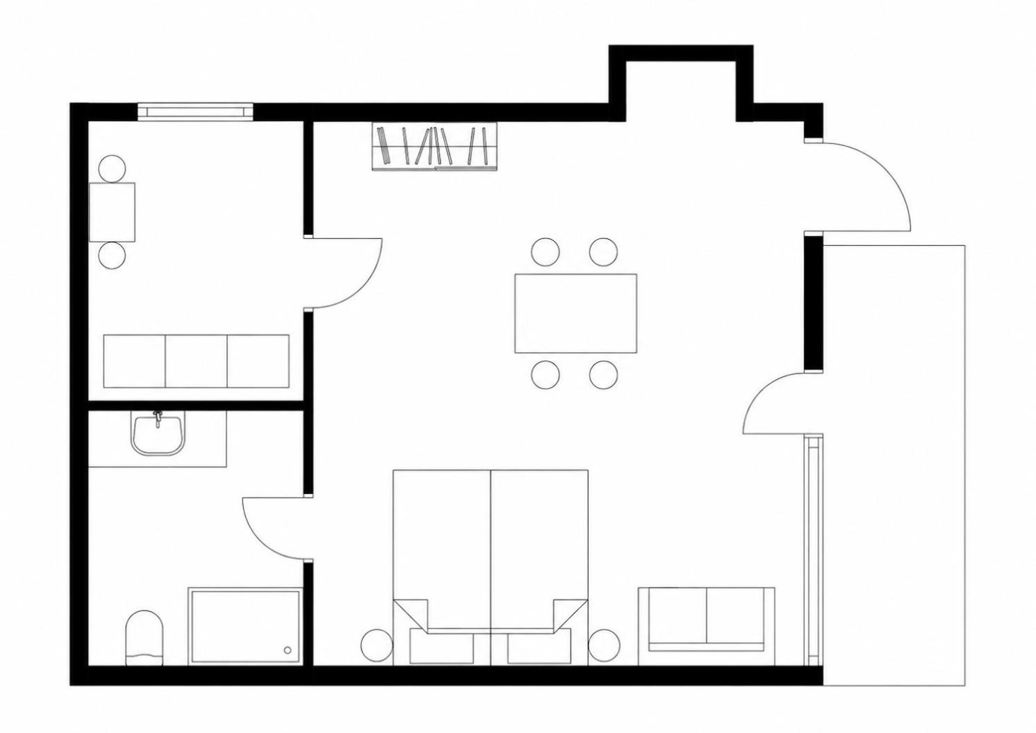 Five bed Room two Bedrooms