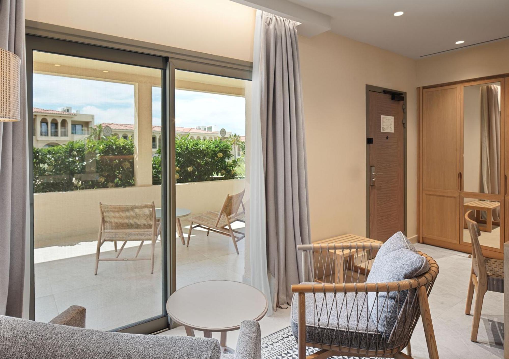 Deluxe Doppelzimmer mit Gartenblick