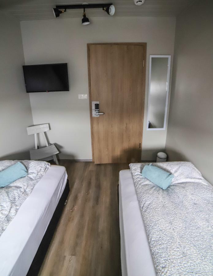 Small Twin Room with Shared Bathroom