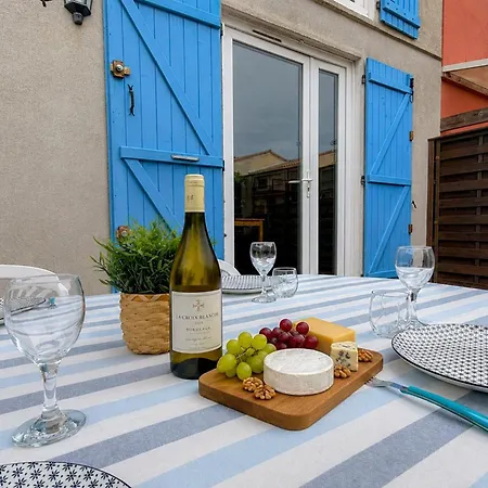 Petit cocon, parking et piscine à Marseillan-3