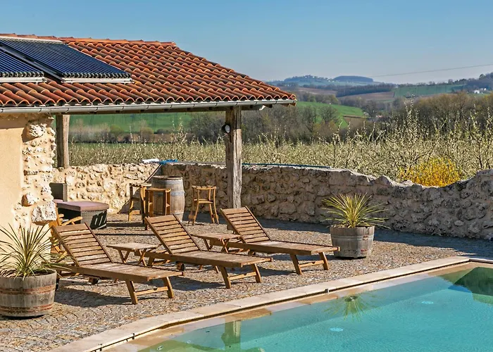 Bed and Breakfast Domaine de Rambeau à Castelmoron-sur-Lot