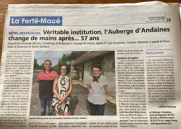 auberge andaine