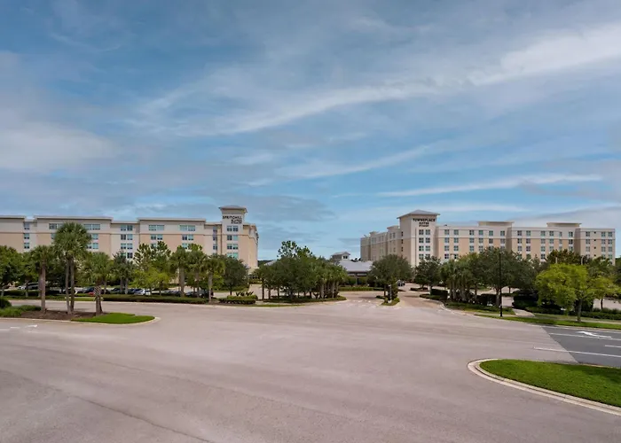 Towneplace Suites Orlando At Flamingo Crossings Town Center, Western Entrance