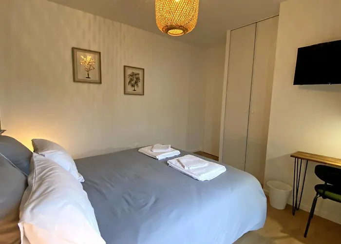 Appart 'Hôtel BreakIsleBed Limoges CHU&Fac Médecine Pharma à Pied parking gratuit