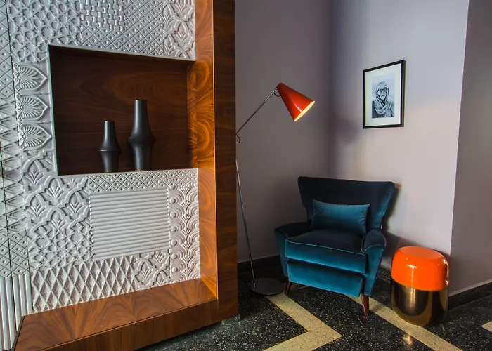 Boutique Hotel Gauthier Restaurant Terrasse Casablanca