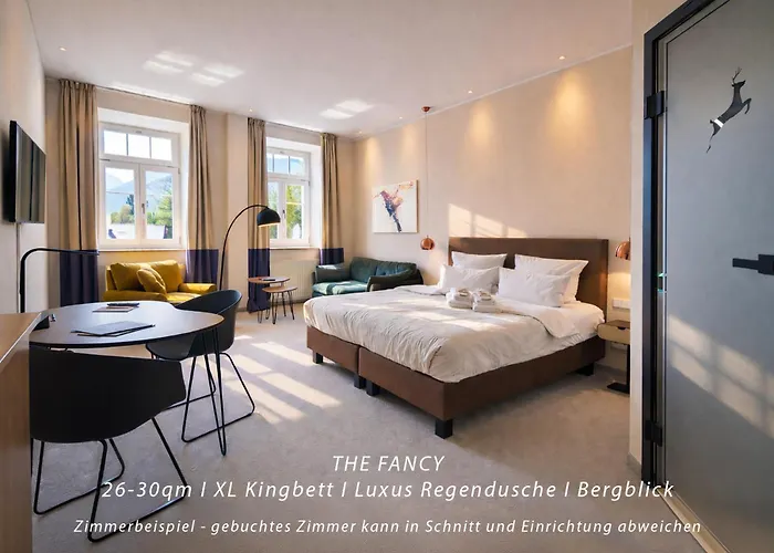 The Townhouse Ruhpolding - Individual Design & Casual Concept - Chiemgau Karte