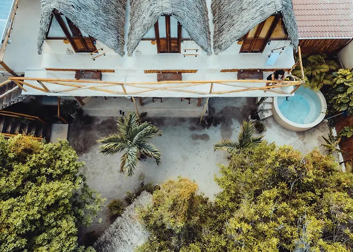 Casa Balam Holbox, 6 Boutique, Beach-Style A-Frame Cabanas, Fully Equipped Shared Outdoor Kitchen, Self Check In