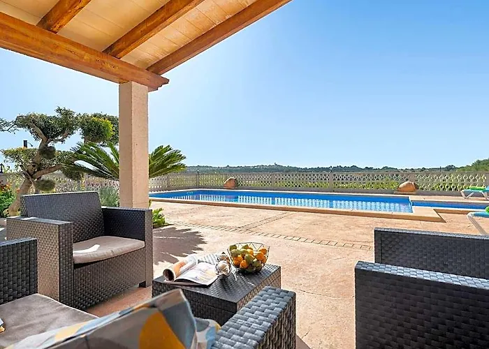 Vista Sol - Villa With Private Pool In Ariany. Free Wifi