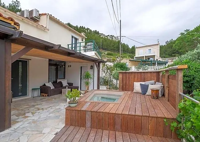 Alt Niolon Maison, Piscine Vue Mer Et Marseille