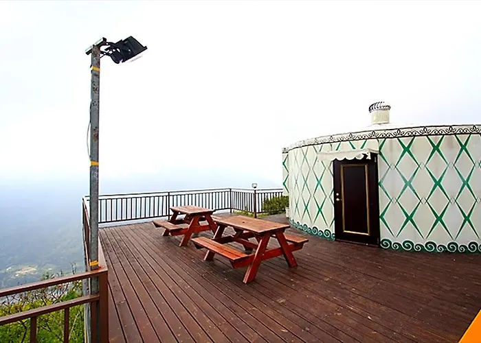 Yurt In Mountains