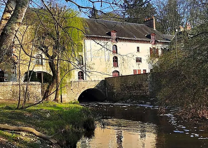 Moulin Xve Siecle - Gite Privatif 8 Pers - Riviere - Chateaux De La Loire