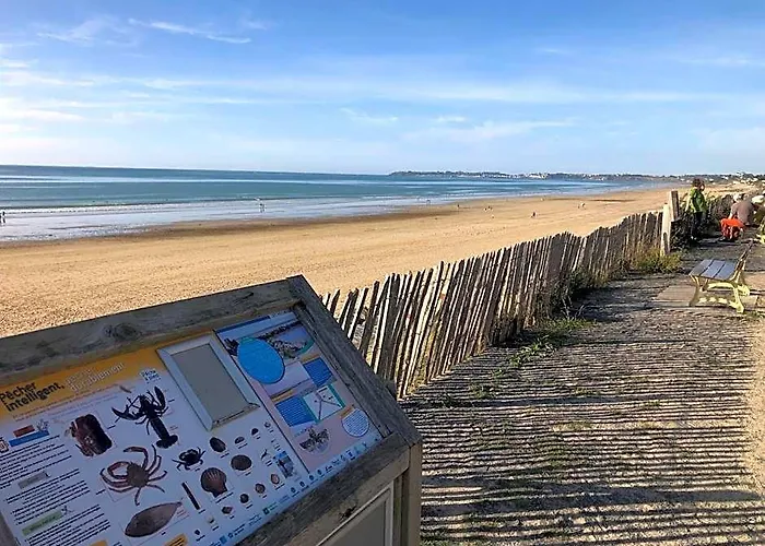 Cottage Jullouville Recent L'Edune Residence Vacances - Plage 150 M -Piscine - Wifi